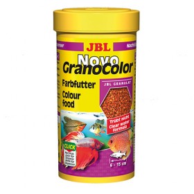 Храна за риби за подсилване на цветовете JBL NOVOGRANOCOLOR REFILL 250мл.